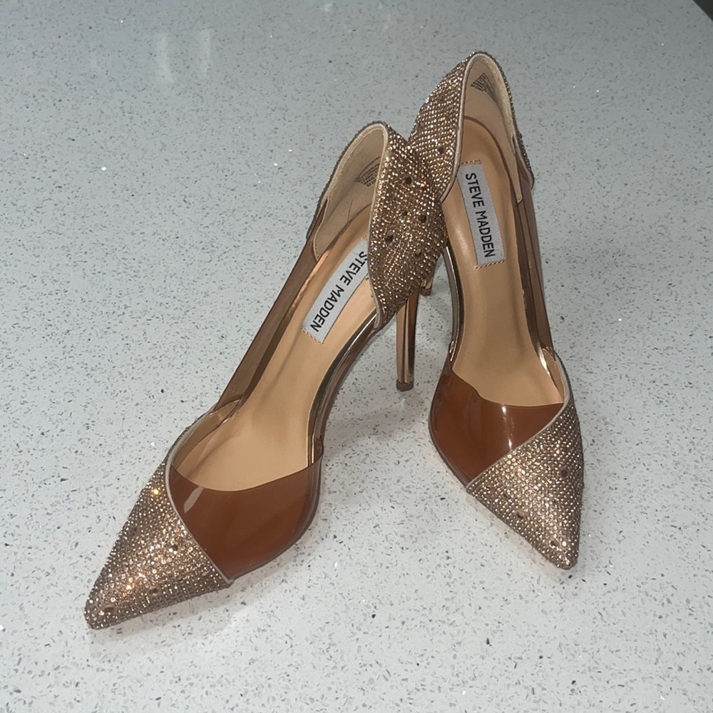 Steve Madden Rose Gold heels